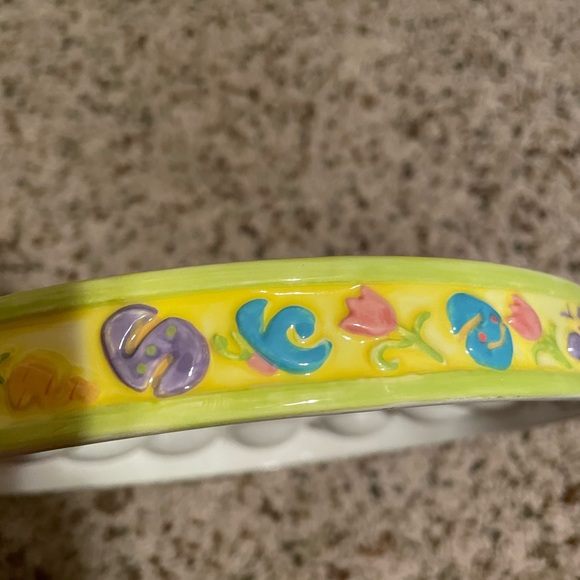 Pastel Deviled Egg Platter from Disney Store. Winnie the Pooh collection. - Picture 4 of 5